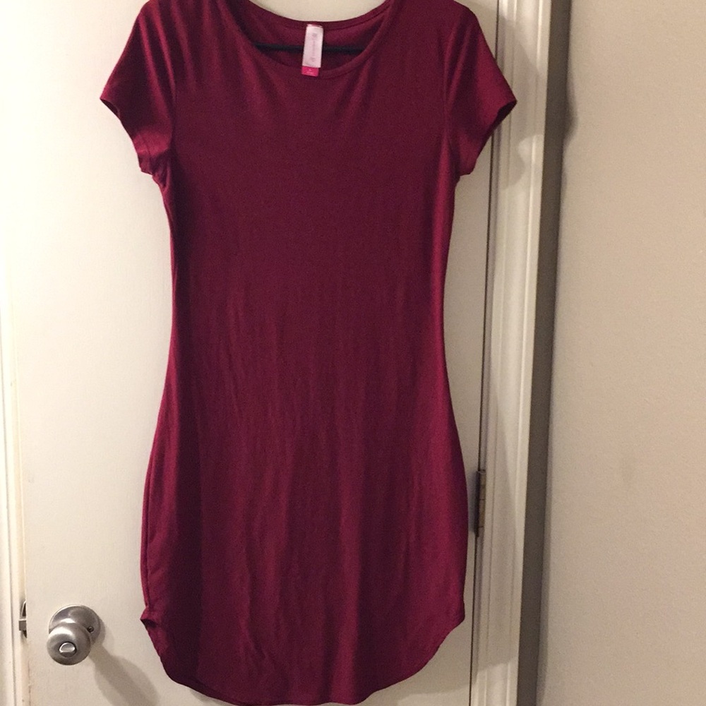 Burgundy Dress